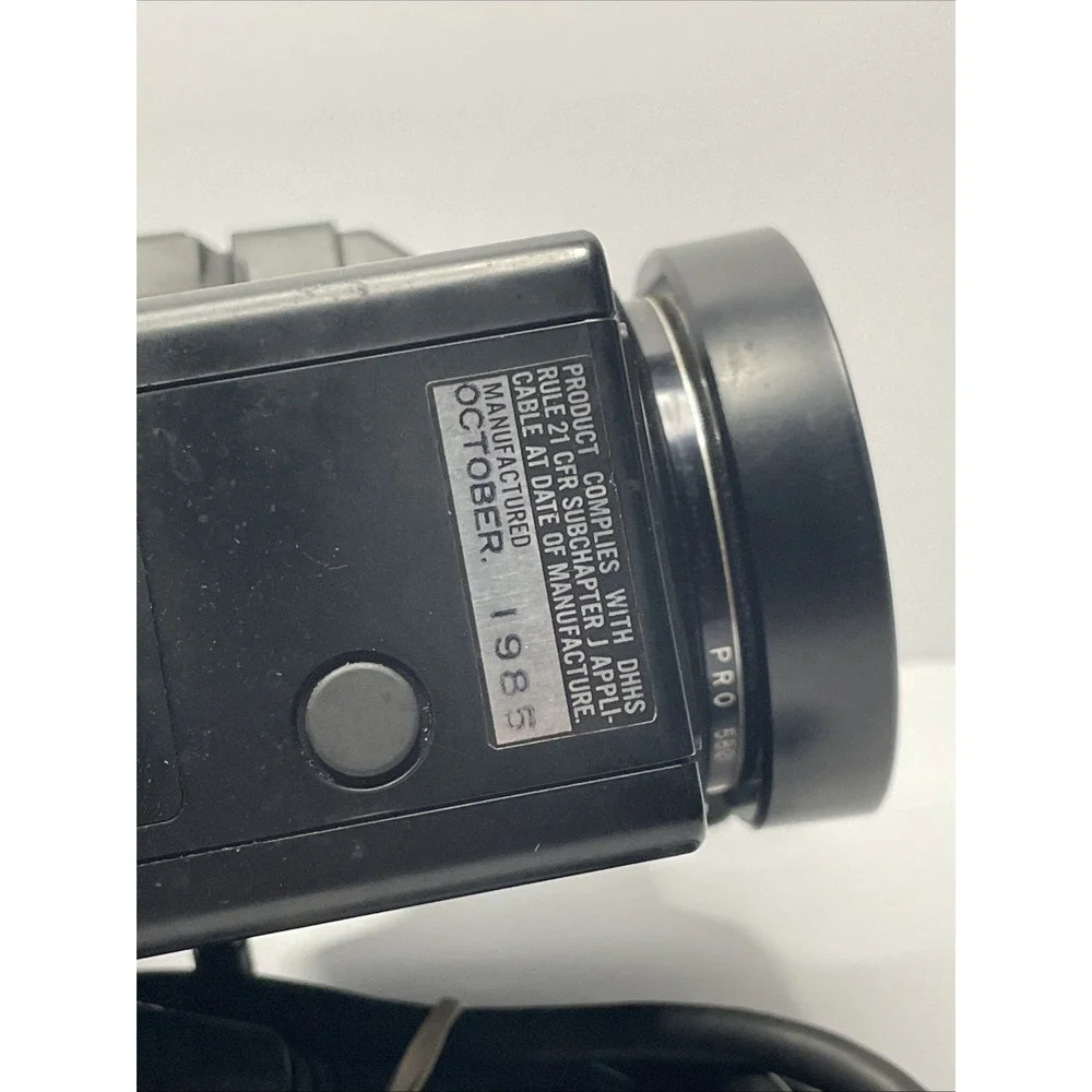 Vintage JVC GX-N80 Color Video Camera Newvicon LoLux 1985 Retro Analog Camcorder